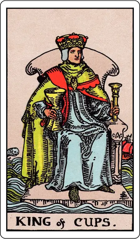 King of Cups tarot card