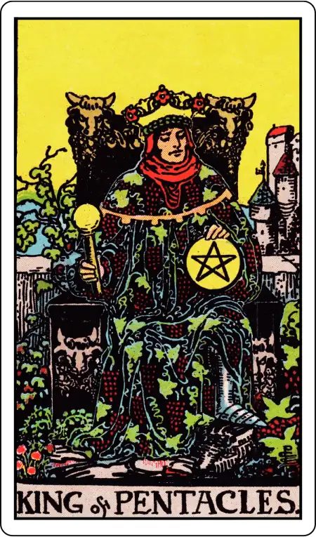 King of Pentacles tarot card