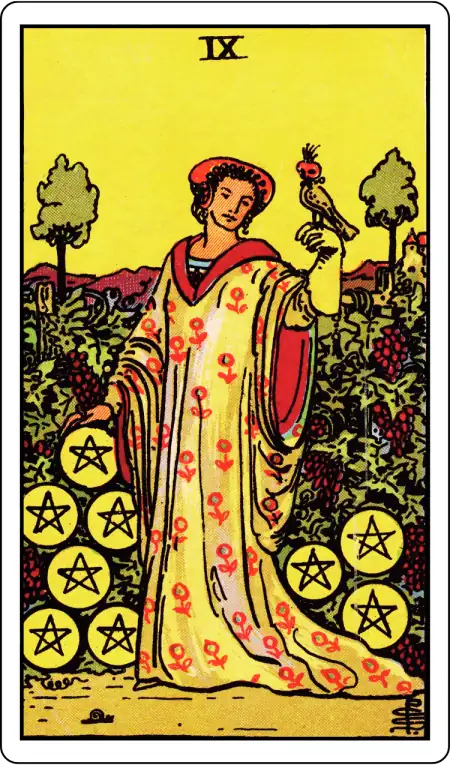 Nine of Pentacles