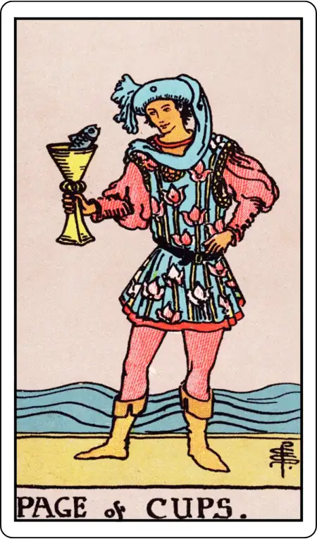 Page of Cups