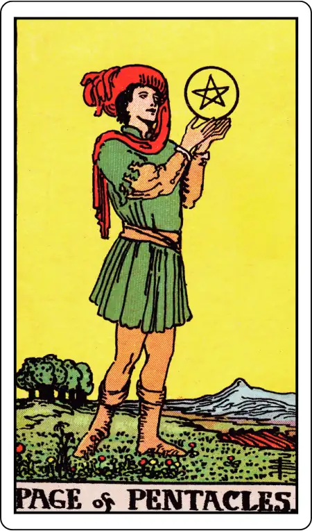 Page Of Pentacles tarot card