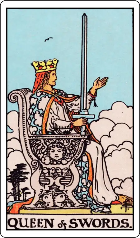 Queen of Swords tarot card