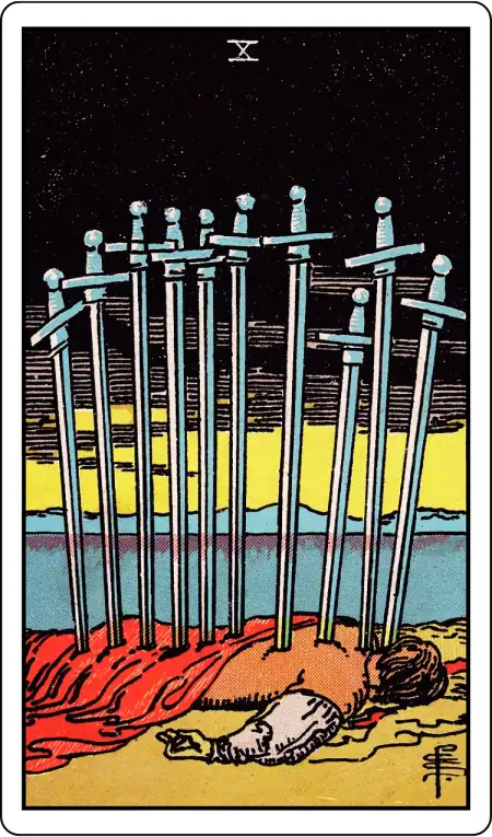 Ten of Swords
