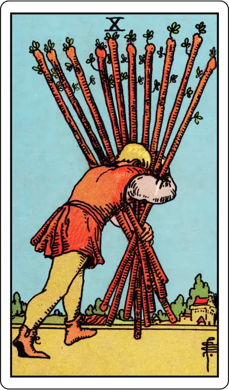 Ten of Wands