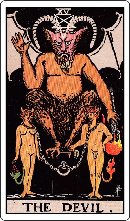 The Devil tarot card
