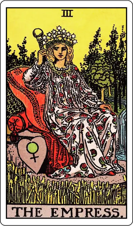 The Empress tarot card