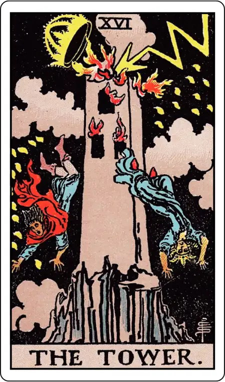 The Tower tarot card